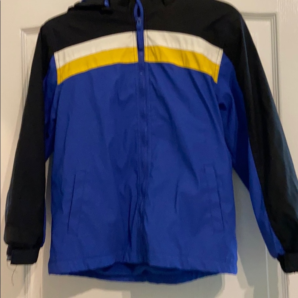 Boy Royal Blue Polar Edge Fleece Lined Jacket